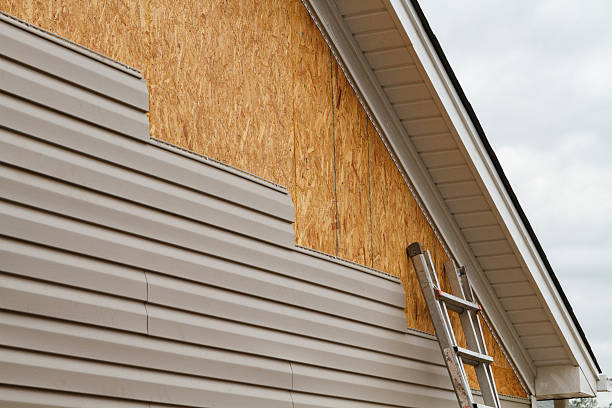 Professional Siding technician working in Port Republic, NJ